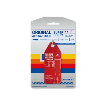 Breloc  Airbus Skylink - Super Guppy - F-BTGV Red - Rosu