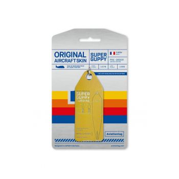 Breloc  Airbus Skylink - Super Guppy - F-BTGV Yellow - Galben