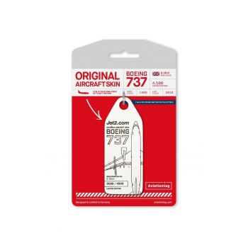 Breloc  Jet2 - Boeing 737 - G-CELH White - Alb