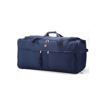 Geanta de voiaj Extra Large cu role BZ 5361 - 90W - Bleumarin
