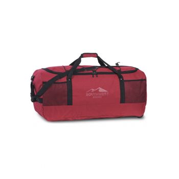 Geanta de voiaj pliabila cu role - Diamond Polister -  F30361 - 74W - Rosu