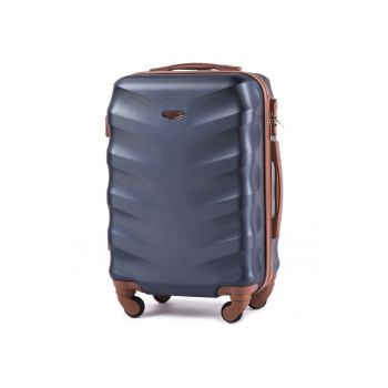 Troler Cabina -  ALBATROSS - ABS - 4 Roti - Detasabile - 50 cm - Bleumarin