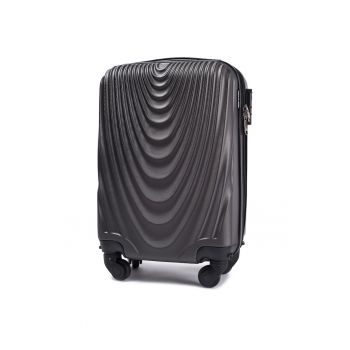 Troler Cabina - FALCON - ABS - 4 Roti - Detasabile - 51 cm - Antracit