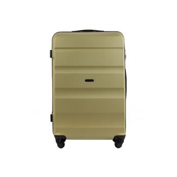 Troler Mare -  ABS - 4 Roti - AT01- 75 cm - Verde Olive