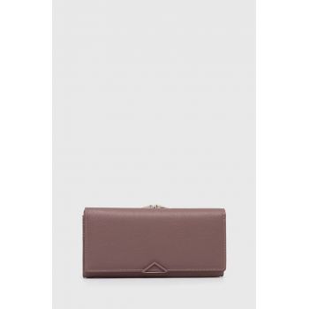 Answear Lab portofel femei, culoarea violet