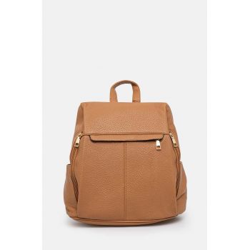 Answear Lab rucsac femei, culoarea maro, mic, neted