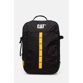 Caterpillar rucsac V-POWER culoarea negru, mare, cu imprimeu, 84723-01