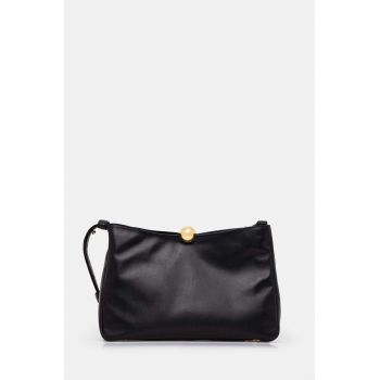 Furla poseta de piele culoarea negru, WB01403.BX3168.O6000