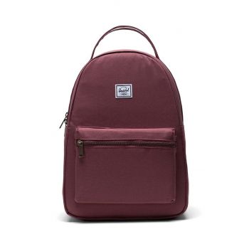 Herschel rucsac Nova Mid-Volume culoarea roz, mare, neted, 10503-05696-OS