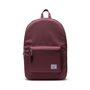 Herschel rucsac Settlement culoarea roz, mare, neted, 10005-05696-OS