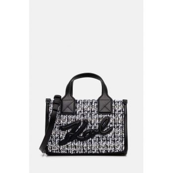 Karl Lagerfeld poseta culoarea negru, 246W3014