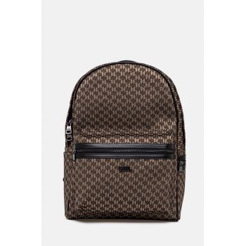 Karl Lagerfeld rucsac barbati, culoarea bej, mare, modelator, 542115.805925
