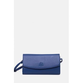 United Colors of Benetton poseta fete culoarea albastru marin, 68KDCY01M