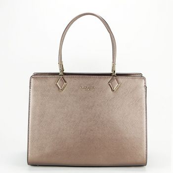 Geanta dama office casual B-F2586 11 Bronz