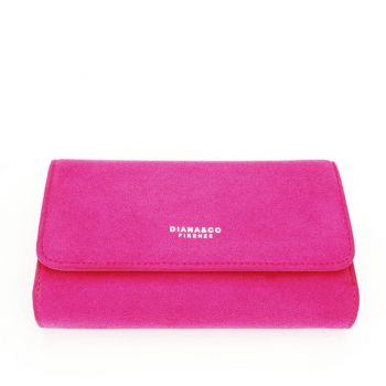 Portofel dama cu clapeta B-DFX3390-5 M0 Fucsia