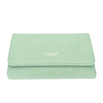 Portofel dama cu clapeta B-DFX3390-5 M0 Verde menta