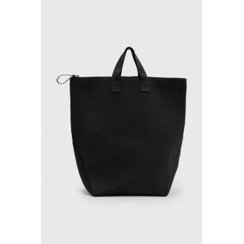AllSaints rucsac JUNO BACKPACK culoarea negru, mare, neted, M159XB