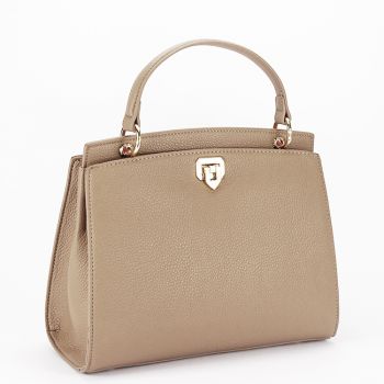 Geanta taupe medie David Jones Paris B-7188-2 12