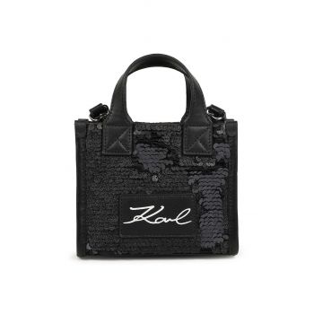 Karl Lagerfeld poseta fete culoarea negru, Z30347