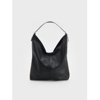 Reserved - LADIES` BAG - negru
