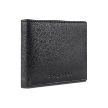 Portofel barbati -  seria Punto - 49131401 - piele naturala - negru