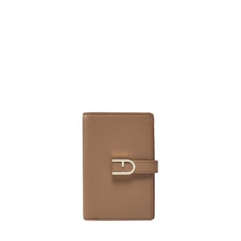 Flow s compact wallet greige
