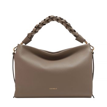 Boheme handbag m - warm t. / rosette
