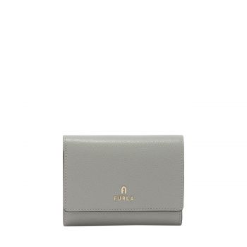 Camelia m compact wallet cenere + vaniglia int. Camelia m compact wallet cenere + vaniglia int.