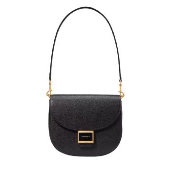 Katy convertible saddle bag black