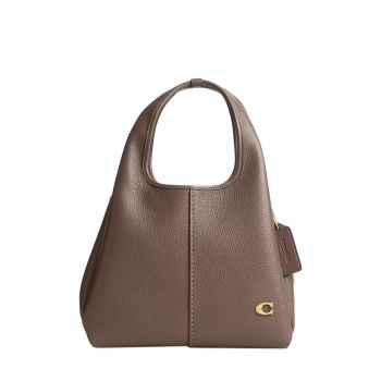 Lana shoulder bag 23 brass/dark stone