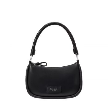 Loop shoulder bag black