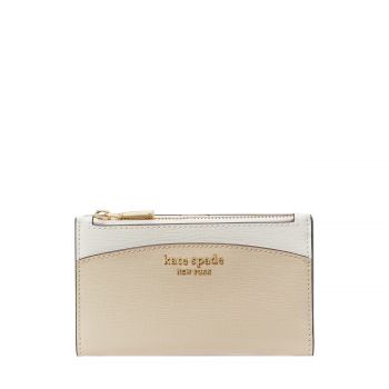 Morgan colorblocked small slim bifold wallet mountain