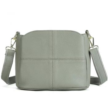 Geanta de dama, Mavis GT3085, piele naturala, Verde de firma originala