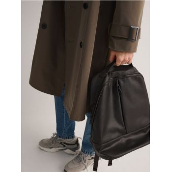 Reserved - Rucsac cu mâner - maro-închis