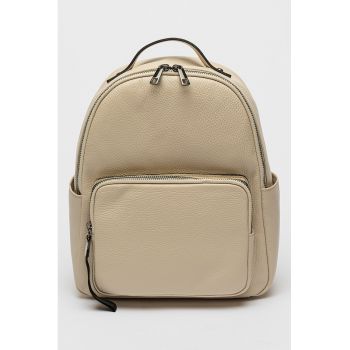 Rucsac de piele cu aspect texturat
