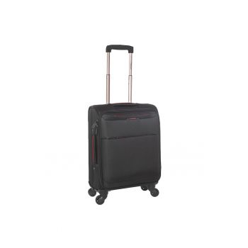 Troler Cabina  4 Roti ZC 6040 - 55 cm Negru