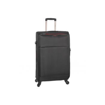 Troler Mare  4 Roti ZC 6040 - 78 cm Negru