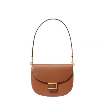 Katy convertible saddle bag spice cake