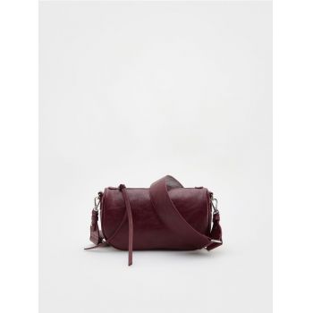 Reserved - Geantă crossbody - carmin