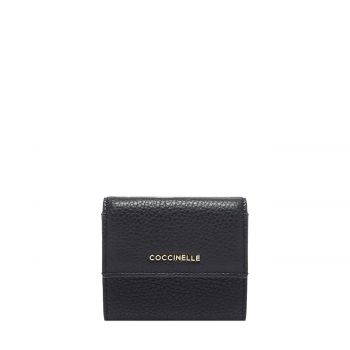 Metallic soft leather noir de firma originala