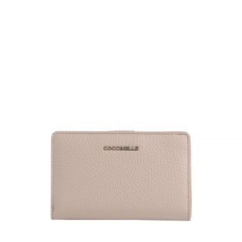 Metallic soft m compact wallet rosette Metallic soft m compact wallet rosette