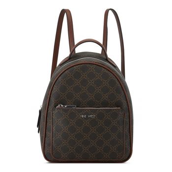 Rucsac de piele ecologica cu imprimeu logo Ryland Rucsac de piele ecologica cu imprimeu logo Ryland