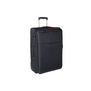 Troler Mare Extensibil  ZC 6039 - 73 cm Negru