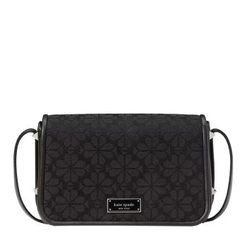 Flower jacquard black multi