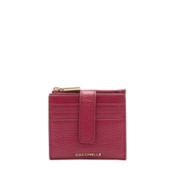 Metallic soft coccinelle logo sangria Metallic soft coccinelle logo sangria