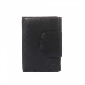Portmoneu femei Benvenuti negru din piele 263dp≦n