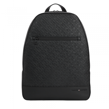Rucsac Tommy Hilfiger negru cu presaj 3D  3428RUCS2674N
