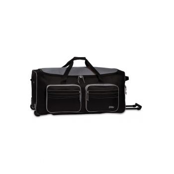Geanta de voiaj - cu role -  F30059-79W - Negru/Gri