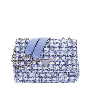 Giully tweed crossbody stormy blue