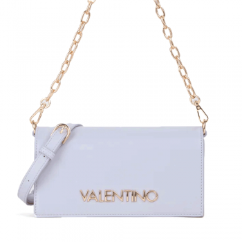 Poșetă plic femei Valentino Stefany lila cu logo frontal 1959PLS90110LI